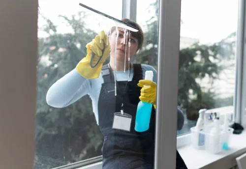 Nettoyage de vitres intérieures et extérieures à Florentin